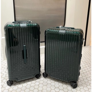 近全新 無瑕疵 RIMOWA Trunk Plus 33寸 墨綠色 聚碳酸酯材質 行李箱 託運箱 83280681