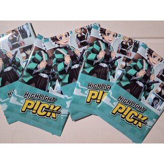 鬼滅之刃 韓國限定版 卡牌 Highlight Pick 收藏卡 拍立得卡 確認款 付卡套