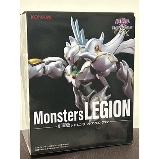 👍全新日版 KONAMI 遊戲王 GX 元素英雄 閃光火焰翼人 公仔 模型 景品 人偶 火焰翼人 遊戲王公仔 機器人