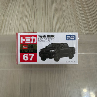 多美 TOMICA TOMY 67 TOYOTA hilux 皮卡 新車貼