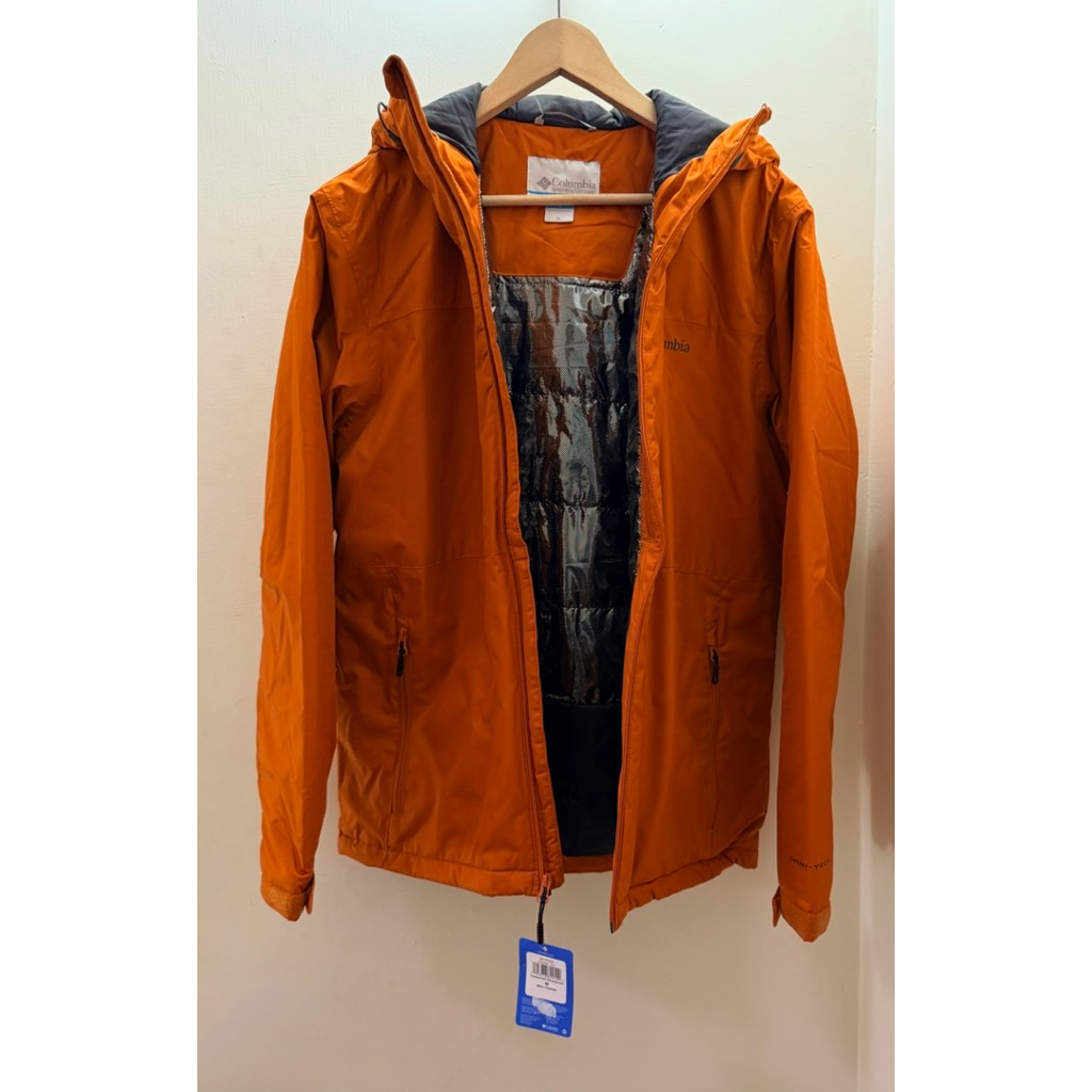美國 Columbia 哥倫比亞 鋁點 OMNI-HEAT 防水外套 戶外滑雪 保暖外套