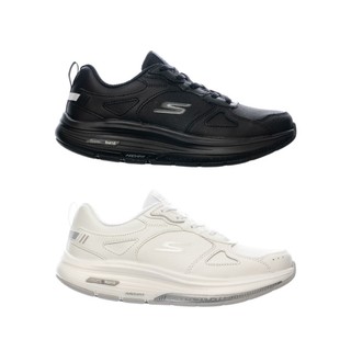 【SKECHERS】GO WALK WORKOUT WALKER 寬楦 荔枝皮革 女鞋 -124926WBBK