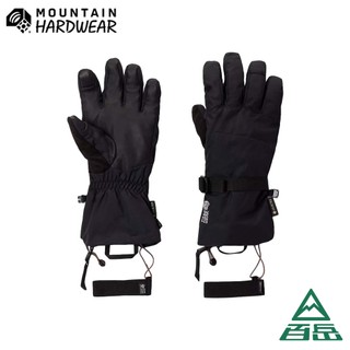 [Mountain Hardwear]男款 All Tracks™ GORE-TEX® Glove 防水保暖刷毛手套 黑