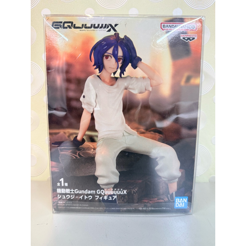 機動戰士 Gundam GQuuuuuuX 修司伊藤 修司 行走賀爾蒙 新人類 日版 金證