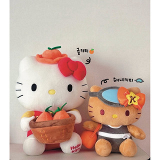 隔日到貨『🇰🇷薇琪歐妮』 🇰🇷濟州島限定 正版授權 曬黑Hello Kitty 海女造型 島嶼娃娃