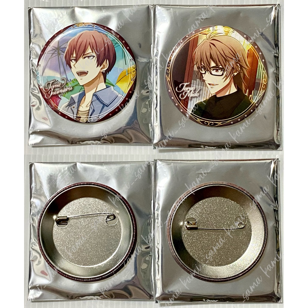 IDOLiSH7 偶像星願 アイナナ I7 2021月曆 狗丸透真 御堂虎於 徽章 胸章 動漫周邊
