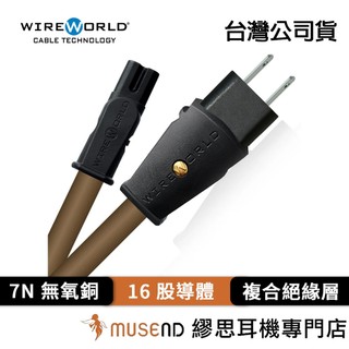 【Wireworld Electra】Shielded Mini 8字頭 電源線 公司貨 無氧銅導體 現貨【繆思耳機】