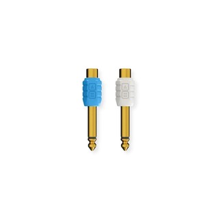 DJ Tech Tools Chroma Adapters RCA to 1/4 (Pair) RCA轉TRS