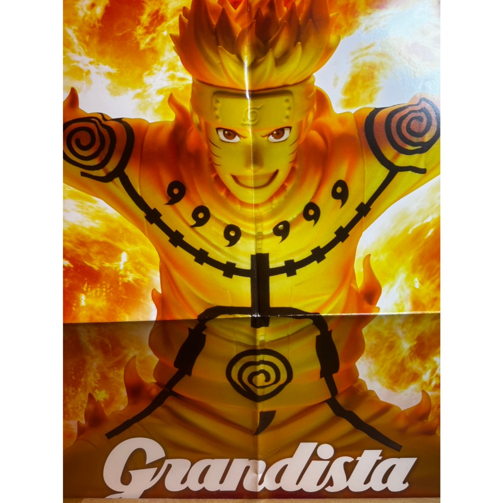 【電鋪宅庫】 火影忍者 Naruto 疾風傳 景品 日版 Grandista 鳴人 六道仙人 仙人 九尾 公仔 波風湊