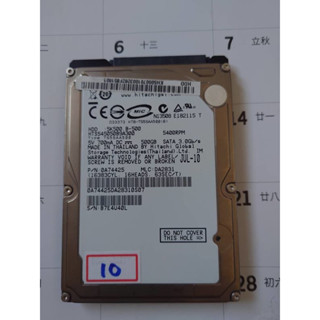 2手 HITACHI日立 HTS545050B9A300 硬碟 500GB 500G SATA3 2.5吋 筆電硬碟HD