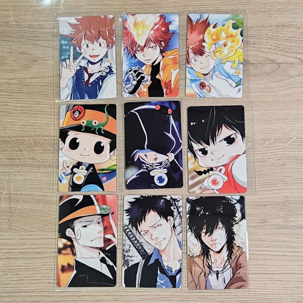 家庭教師 家教 天野明展 滿額特典 小卡 自拍卡 澤田綱吉 reborn