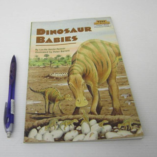 「二手書」Step into Reading 1 Dinosaur babies 英文讀本 Penner