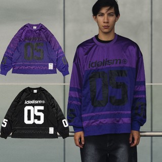 idealism Hockey Jersey 黑色 紫色 冰球衣 長T【ID25075】