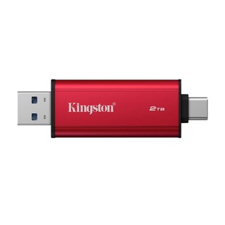 金士頓 Dual Portable Solid-State Drive USB-A/C 隨身碟 2TB 公司貨保固