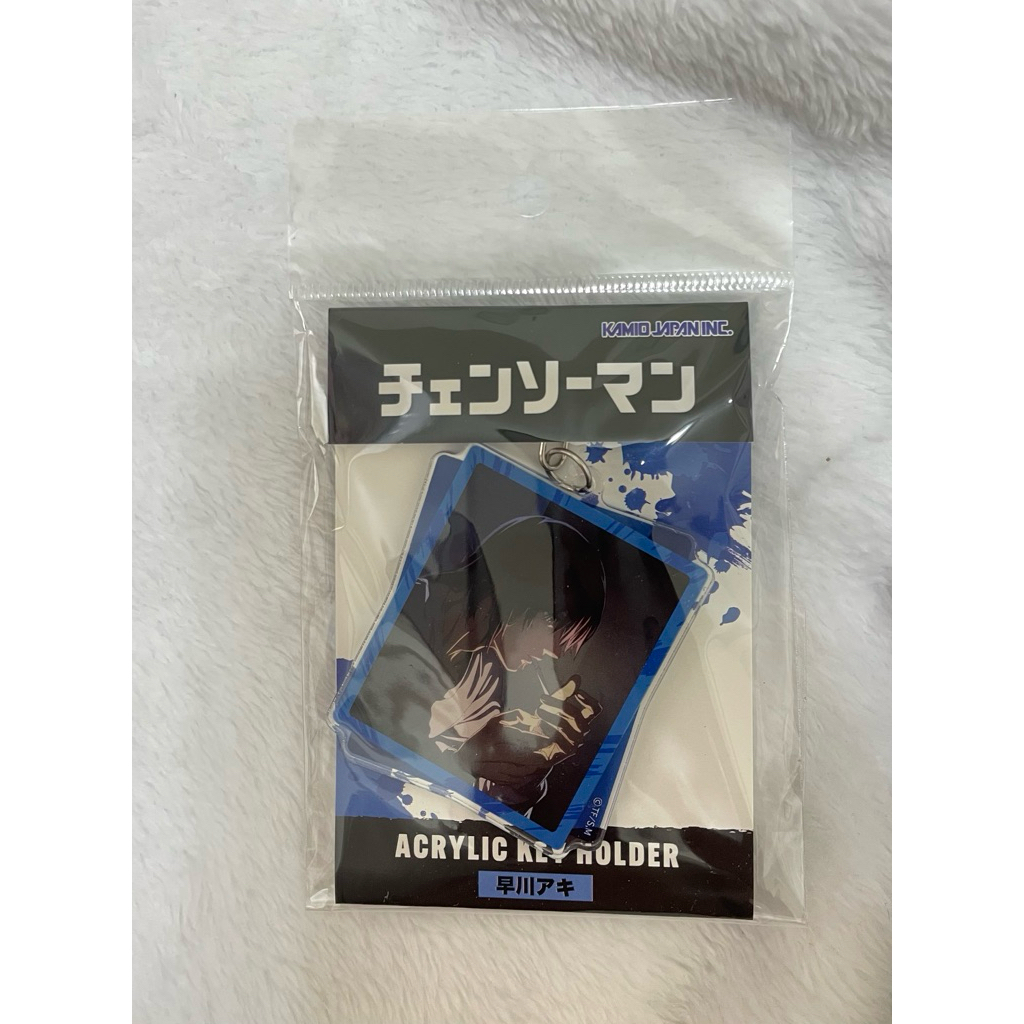 全新 台中推物快閃店 麗嬰國際 早川秋 點煙秋 壓克力 鑰匙圈 鏈鋸人週邊 早川秋週邊