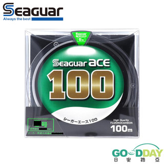 >日安路亞< Seaguar ACE 100 碳氟線、前導線