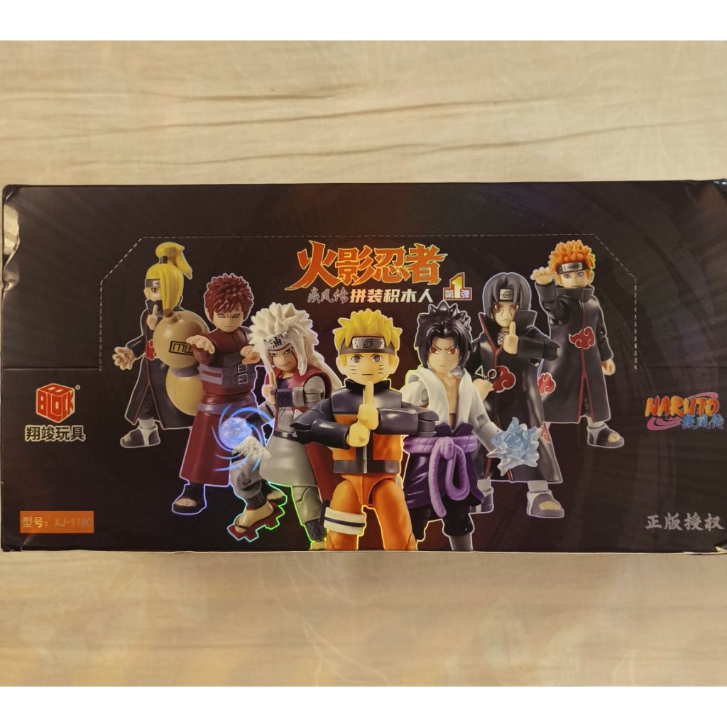 火影忍者 翔竣玩具 火影忍者 鳴人/自來也/佩恩/佐助  拆盒確認角色 台灣 現貨