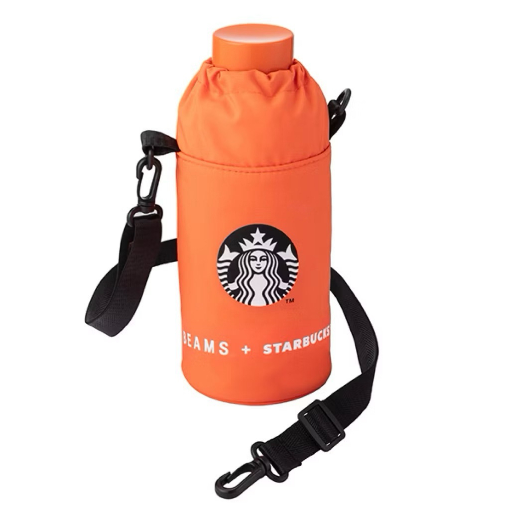 ⭐️星爐地⭐️BEAMS好運橙水壺袋Starbucks星巴克