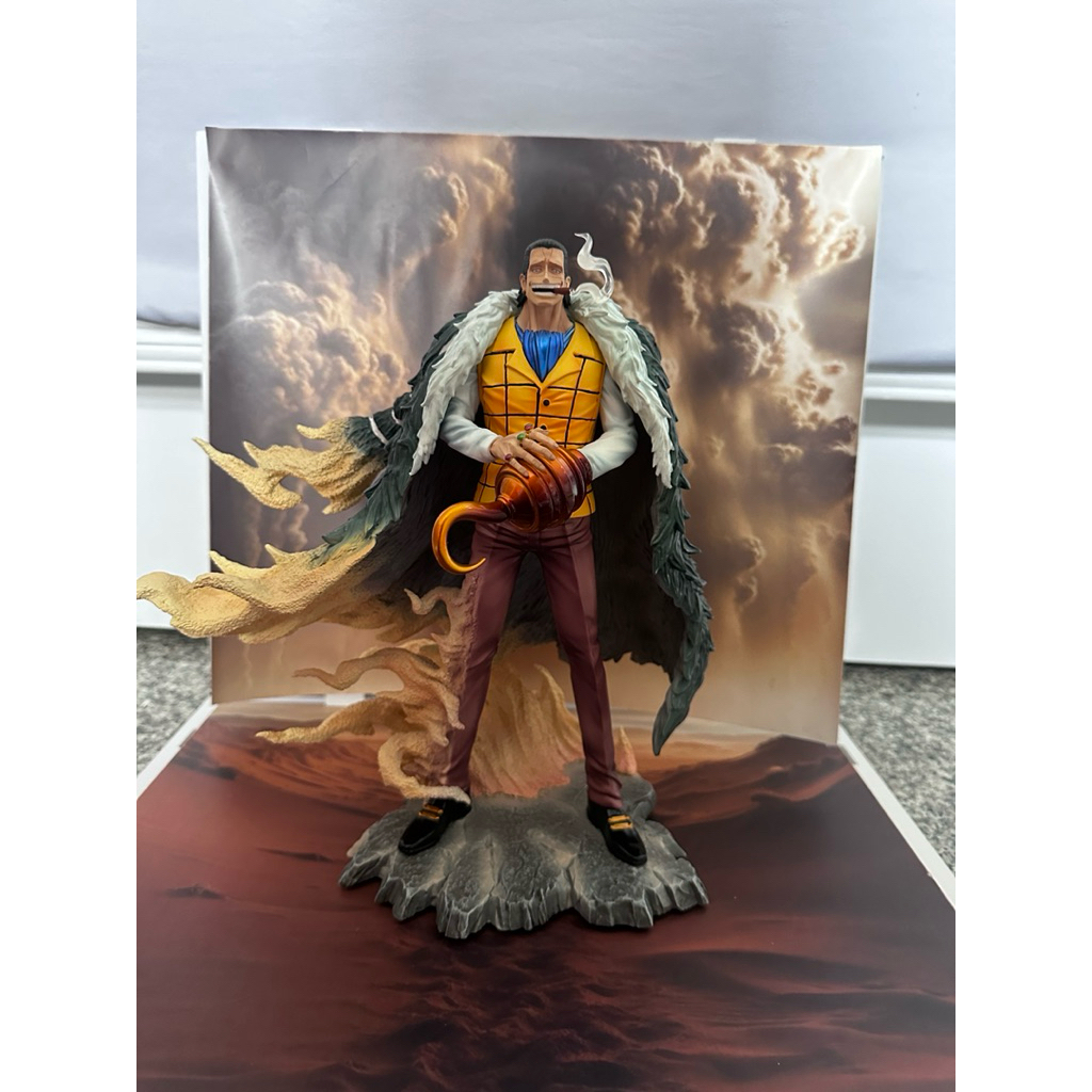 海賊王 克洛克達爾 展示盒 沙沙果實 火影忍者 我愛羅 展示盒