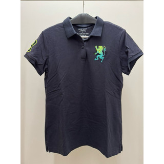 ＜二手>Giordano/佐丹奴/短袖Polo衫/深藍/女/XL
