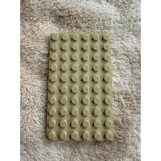 LEGO 6X10 薄平板 沙漠色