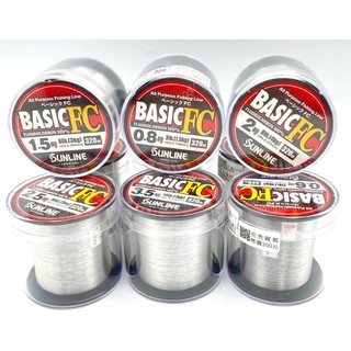 【鴻翔釣具】SUNLINE BASIC FC 320m 碳纖線
