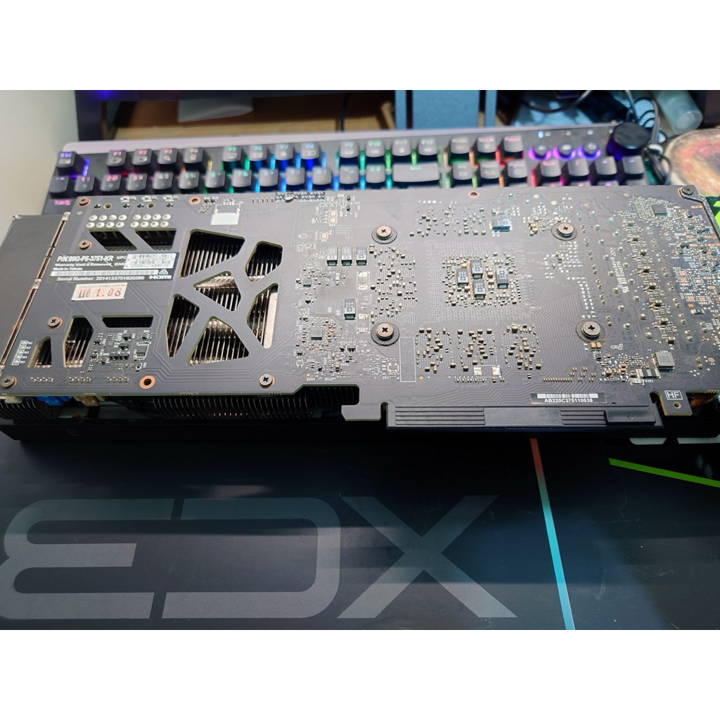 EVGA GeForce RTX 3070 XC3 BLACK GAMING(二手)