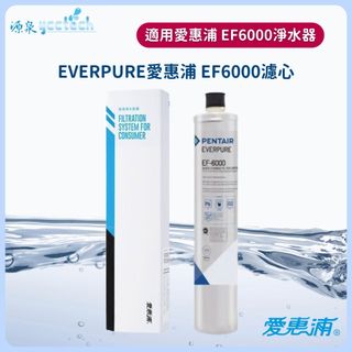 EVERPURE愛惠浦EF6000濾心【下單先領10%蝦幣回饋】濕式活性碳EF-6000濾芯*有雷標.有紙盒原廠公司貨*