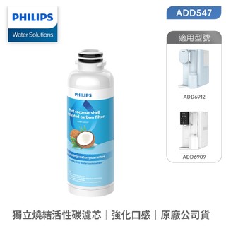 【Philips 飛利浦】活性碳濾芯 ADD547