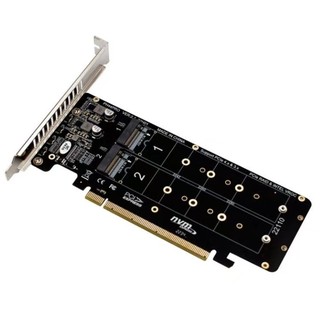 電腦配件❀ PH44PRO 2U 器 RAID 陣列擴充套件卡 PCIeX16轉 M.2 M-key NVMEx4SSD