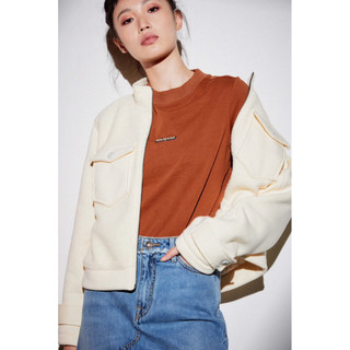 全新 現貨 SISJEANS 白色厚棉長袖外套 大衣 現貨快速出貨🚚