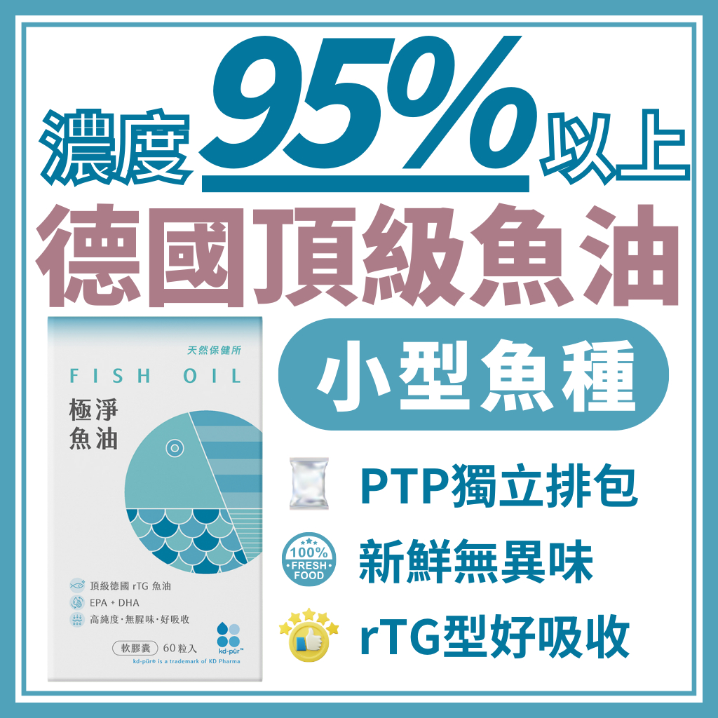 天然保健所 極淨魚油 95%以上 魚油 omega 3 兒童魚油 omega 3 深海魚油 德國魚油 epa魚油