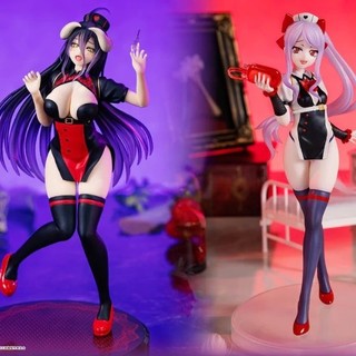 ✨耘動漫 現貨 System Service 景品 Overlord 雅兒貝德 & 夏提雅 黑護士 公仔
