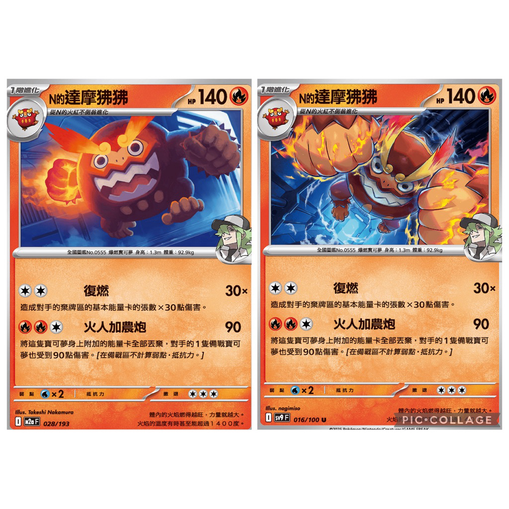 疲疲蛙小舖｜N的達摩狒狒 火紅不倒翁 超級進化夢想 對戰搭檔🐸疲疲蛙ptcg中文版寶可夢卡牌