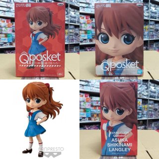【益祥】福音戰士新劇場版 Q posket 惣流·明日香·蘭格雷 制服 A款 一般色 高約14公分 全新未拆現貨