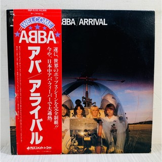 1978年 日版紅色側標 12吋LP 黑膠唱片 ABBA ( アバ ) – Arrival