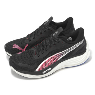「宥yoの小賣場」 ❤️ PUMA Velocity Nitro 3 Wn 運動 慢跑 女 黑粉 37774915