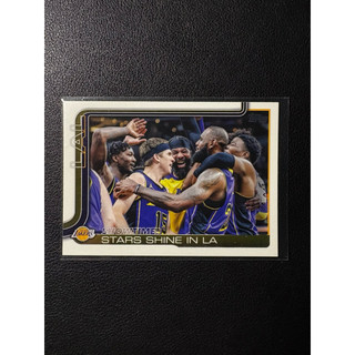 【湖人隊】Lebron James & Austin Reaves 2025 Topps隊伍卡