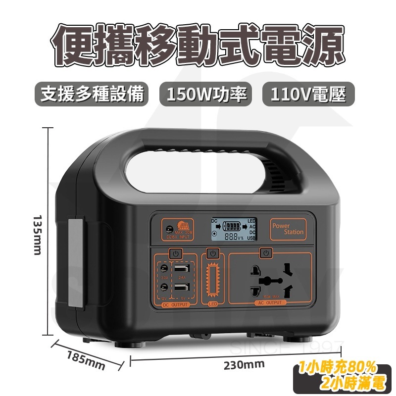 SOTIAY 150-300W 戶外移動電源