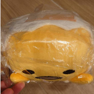 【全新未拆封】三麗鷗 Sanrio 蛋黃哥 Gudetama 毛毯 披肩 摺疊收納