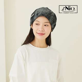 iNio衣著美學 ins風暈染堆堆帽 復古潮酷套頭帽 薄款寬松包頭帽 CEA2028