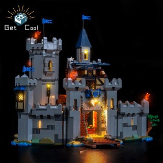 [給酷創意] 31168 中世紀騎士城堡 Medieval Horse Knight Castle LED燈光套件
