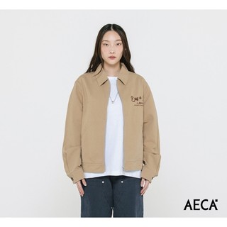 GOODFORIT / 韓國AECA Easy & Free Cotton Ike Jacket雙向拉鍊生物洗工作外套
