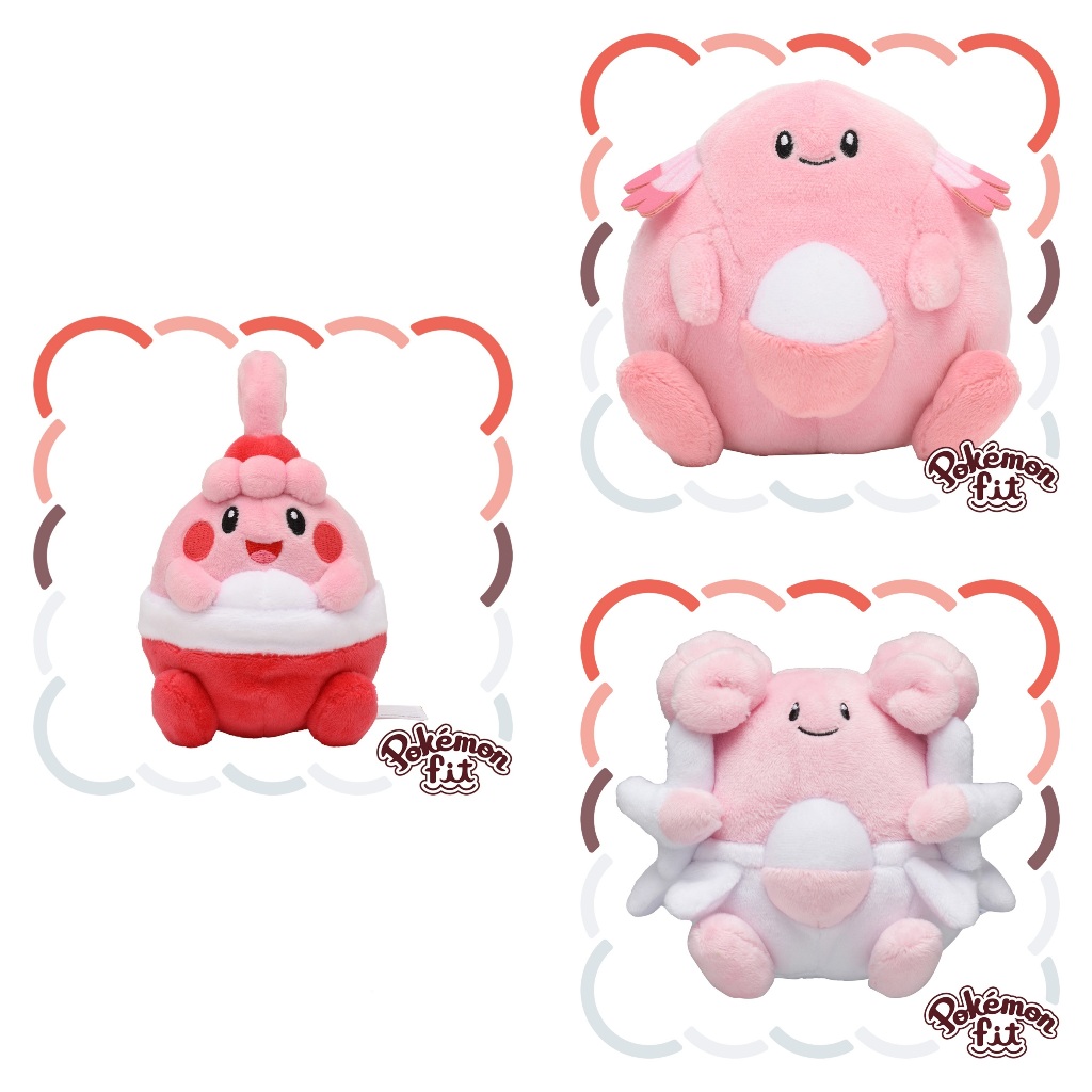 ➡️現貨⬅️ Pokémon fit 吉利蛋娃娃 幸福蛋娃娃 小福蛋娃娃 寶可夢fit 日本寶可夢中心