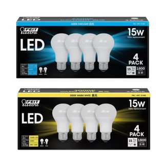 COSTCO好市多Feit 15W LED 球燈泡 4入 /組 #121855#121856
