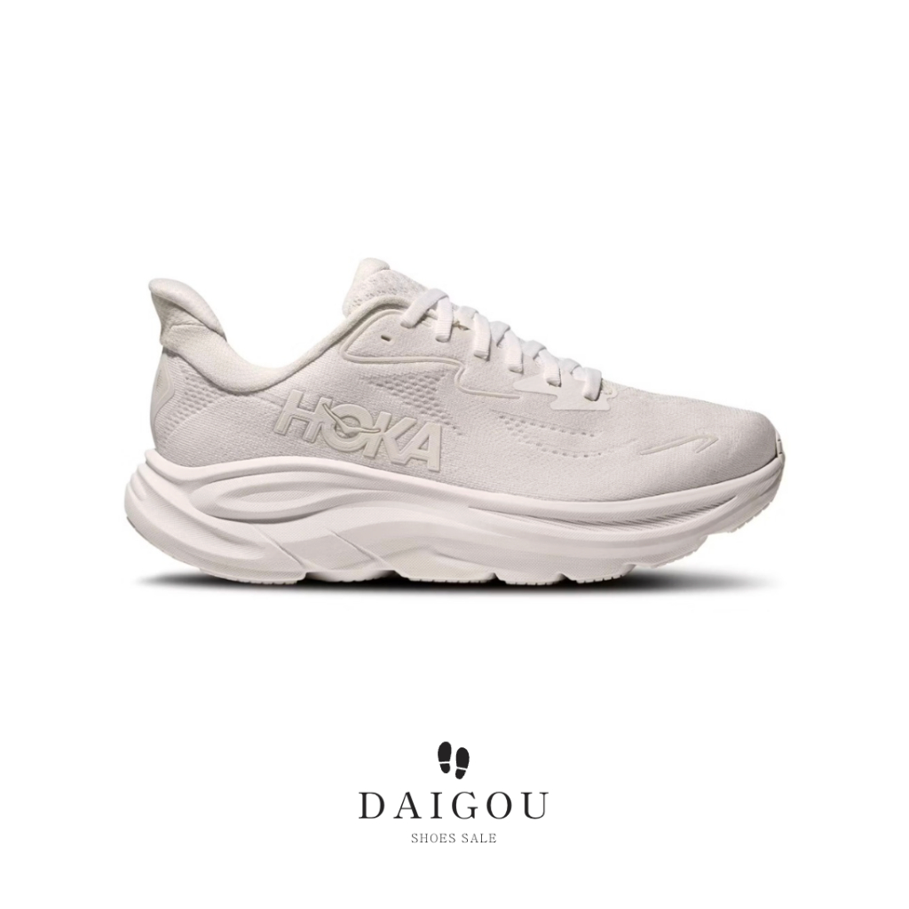 Hoka One One Clifton 10 米白 增高厚底 路跑 訓練 輕量緩震 男鞋 女鞋 1162030WWH