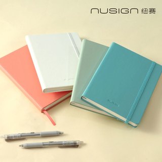【Nusign紐賽】附繩皮面筆記本/A5/96張(ENS281)