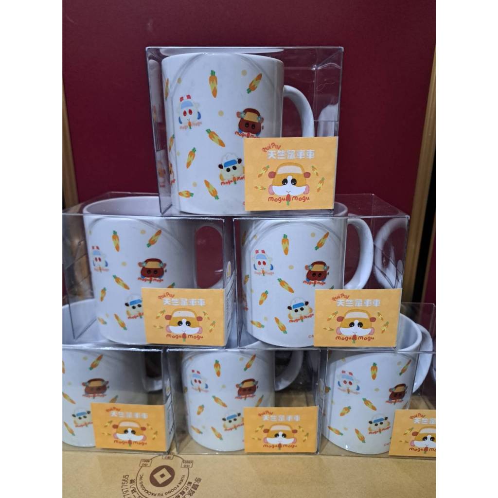 正版天竺鼠車車馬克杯 馬鈴薯 西羅摩 阿比 巧克力 泰迪 PUI PUI 天竺鼠車車杯 天竺鼠車車馬克杯 木棉花Muse