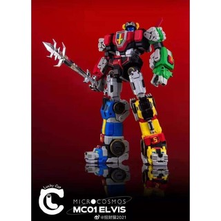 「嚕米模型屋」全新現貨 正版 招財貓 MC-01 Voltron 聖戰士 五獅合體 百獸王 金屬配色 可動PVC