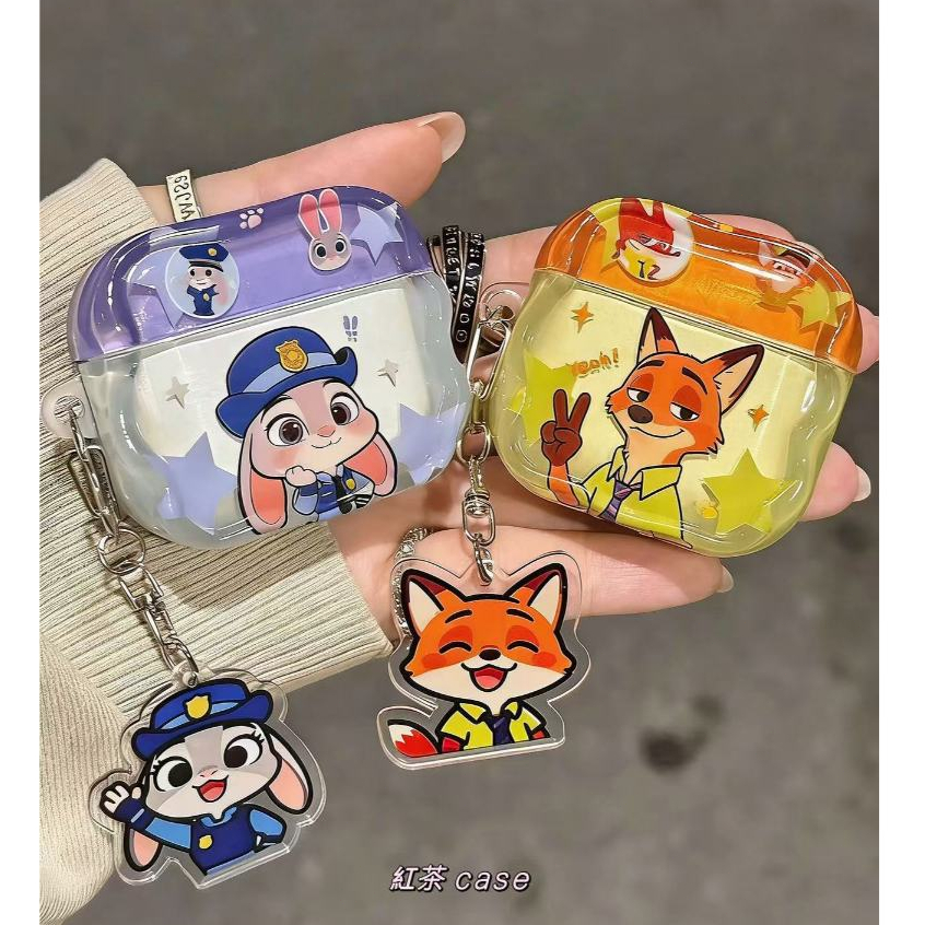 動物方程式耳機殼 適用於Airpods4代3代 1/2代 防摔耳機套 Airpodspro/pro2/pro3耳機殼